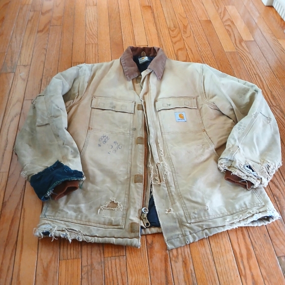 Carhartt Other - Authentic Carhartt Men's Tan Work Jacket